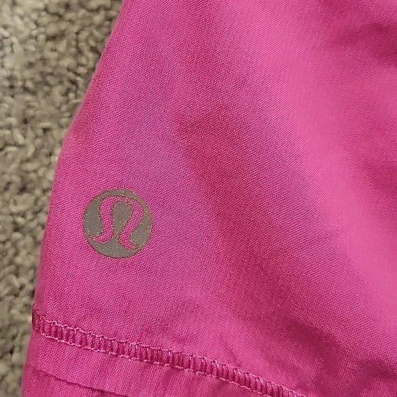 Lululemon Pink Shorts With Pockets - Picture 3 of 5